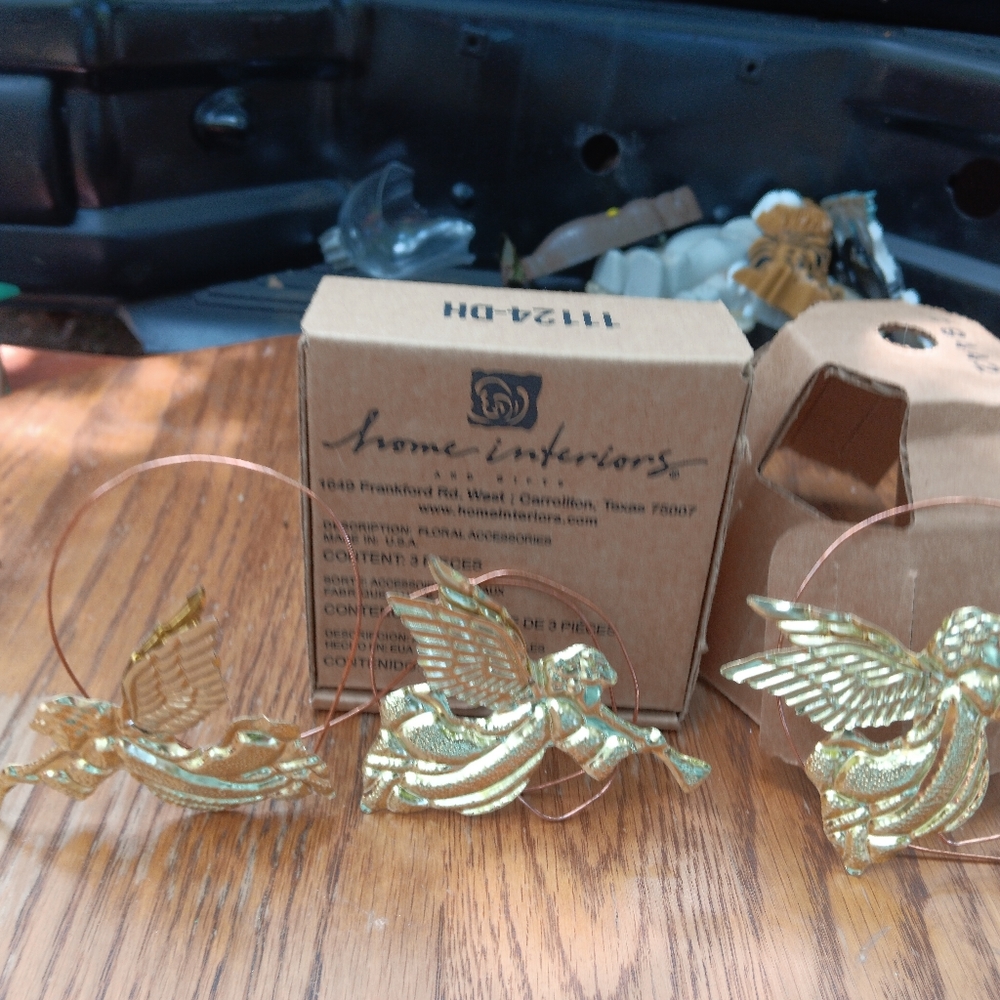 Home interiors angel floral accessories new